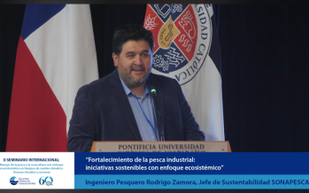 SONAPESCA expone sus avances en manejo ecosistémico en II Seminario Internacional